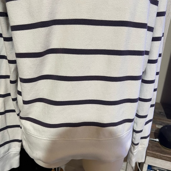 Polo Ralph Lauren CP-93 Sailor Yellow Jacket Bear Mesh Striped Hoodie Medium - Picture 9 of 14